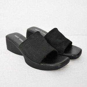 Vintage Slip On Platform Sandals